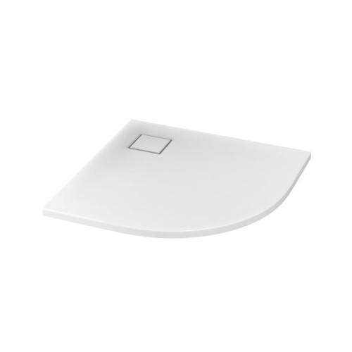 Cersanit Tako Slim Brodzik półokrągły 80x80x4cm kolor biały S601-119