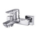 Cersanit Mille Bateria wannowo - natryskowa ścienna, kolor chrom S951-006