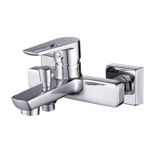 Cersanit Mille Bateria wannowo - natryskowa ścienna, kolor chrom S951-006