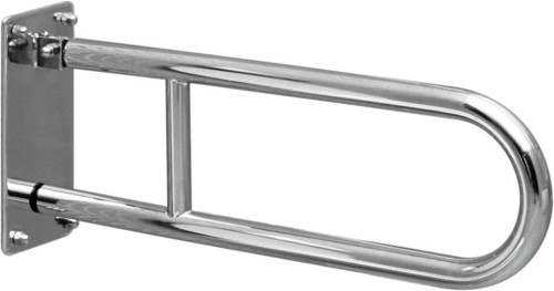 Cersanit Etiuda Uchwyt ścienny do WC/umywalki 60cm stały, kolor chrom błyszczący K97-033