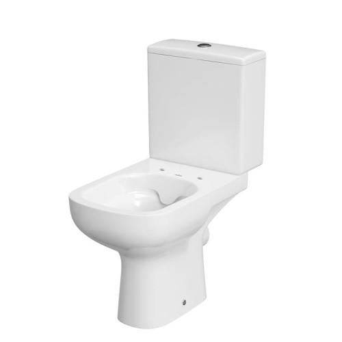 Cersanit Colour WC Kompakt  WC prostokątny CleanOn, bez deski kolor biały K103-026
