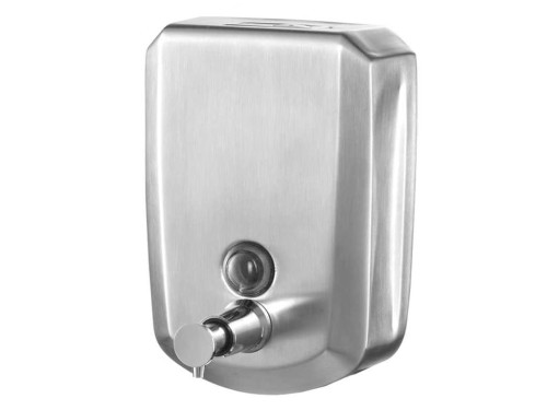 Bisk MASTERLINE, Dozownik mydła 500 ml, satyna, 04084