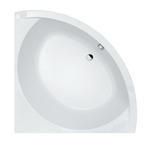 Wanna narożna Sanplast Prestige WS/PR  610-070-0350-01-000 wanna symetryczna 150x150 cm, stelaż STW kolor biały