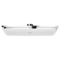Zestaw prysznicowy z termostatem Grohe Euphoria Cube System 230 26087000 deszczownica Rainshower Allure 230x230mm, montaż natynkowy (ścienny) kolor chrom - Deszczownica