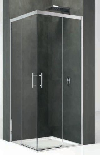 Novellini Kali A-H - Kabina kwadratowa 70x70cm, KALIAH66L-1B+KALIAH66L-1B