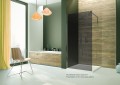 Sanplast TX ścianka dodatkowa SS0/TX5b-90-S sbGY 90cm, profile srebrny błysk szkło grafitowe 600-271-1320-38-501