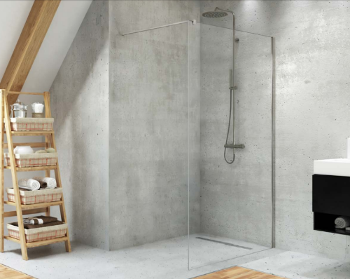 New Trendy Velio ścianka prysznicowa walk-in 70x200 cm profil chrom D-0132B