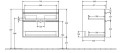 Villeroy-Boch Venticello Szafka podumywalkowa 75,3 x 50,2 cm, kolor biały Glossy White A92501DH