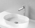 Ravak Puri Bateria umywalkowa stojąca wysoka bez korka, kolor chrom X070114