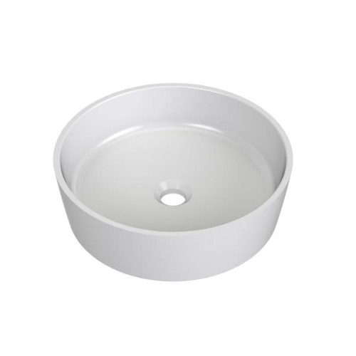 Ravak Uni Umywalka ceramiczna nablatowa okrągła 40 cm XJX01140001