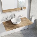 Ravak Uni Slim Umywalka ceramiczna nablatowa 40x40x12,5 cm XJX01140003