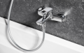 KFA Armatura Amazonit bateria wannowa ścienna chrom 4624-010-00