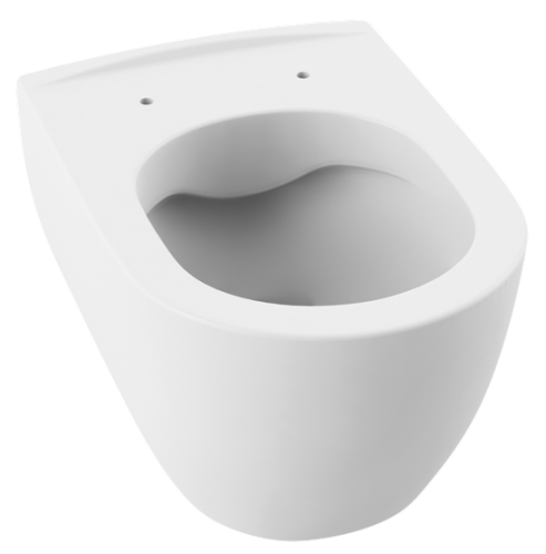 Cerastyle City Rimless miska WC podwieszana biały mat 019100-97