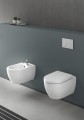 Cerastyle CITY bidet podwieszany biały mat, 015700-97 - aranżacja