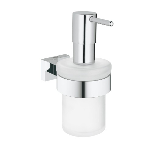Grohe Essentials Cube dozownik na mydło z uchwytem chrom 40756001
