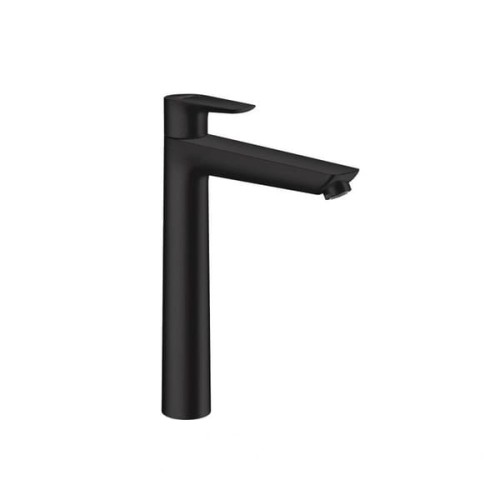 Hansgrohe Talis E bateria umywalkowa stojąca wysoka czarny mat 71716670