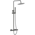 Laveo Pretto kolumna natynkowa 25 cm grafit PLP_10OB