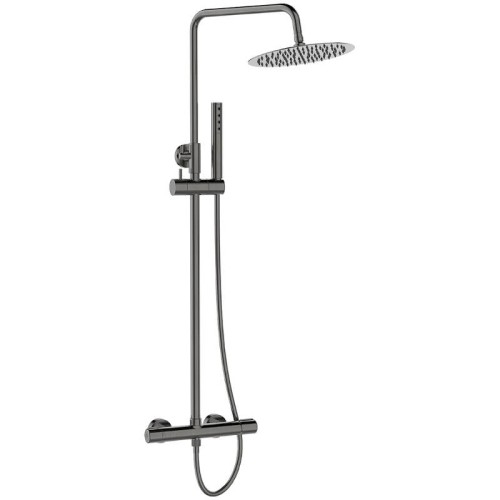 Laveo Pretto kolumna natynkowa 25 cm grafit PLP_10OB