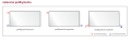 Grzejnik pokojowy Purmo PLAN COMPACT FC22 550x600mm zasilanie boczne FC22550600