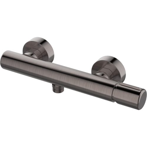 Laveo Pretto Bateria natryskowa ścienna, grafit, BAO_940D