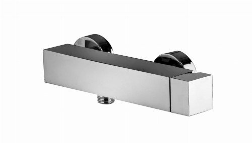 Bateria natryskowa Paffoni ELLE ścienna, kolor chrom, EL168CR