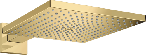 Hansgrohe Raindance E, głowica prysznicowa 300 mm z ramieniem prysznicowym, złoty, 26238990