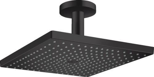 Hansgrohe Raindance E Głowica prysznicowa, przyłącze sufitowe, 300 x 300 mm, czarny mat 26250670