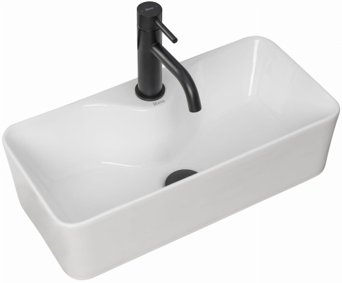 Umywalka nabaltowa Rea Mery 50 umywalka nablatowa, biały REA-U0699