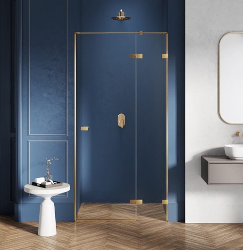 Złote drzwi wnękowe New Trendy Avexa Gold