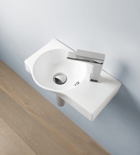 Umywalka Artceram Union LML001 43x27 cm, biała 

