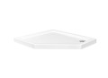 Brodzik pięciokątny Besco BERGO Slimline 90x90x3 cm, BSCBRBERGOSL5K9090

