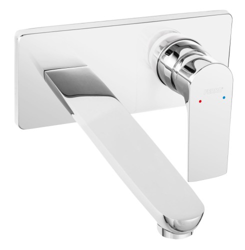 Bateria umywalkowa podtynkowa Ferro Algeo Square, chrom BAQ3PA22