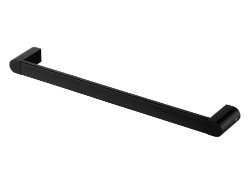 Wieszak na ręcznik Bisk Futura Black kolor czarny-mat 02966