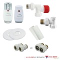 Varioterm AXI All in one Zestaw termostatyczny aksjalny z głowicą Prestige AEAXIGS0206C