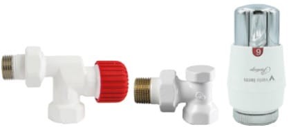 Varioterm AXI All in one Zestaw termostatyczny aksjalny z głowicą Prestige AEAXIGS0206C