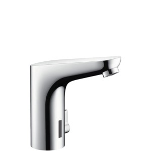 Hansgrohe Focus Bateria samoczynna umywalkowa z możliwością regulacji temeratury,zasilana baterią 6V,DN15 chrom 31171000