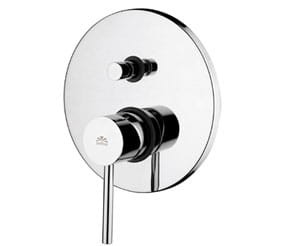 Bateria wannowa Paffoni STICK podtynkowa 2-drożna, kolor chrom, SK015CR