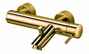 Paffoni Light bateria wannowa bez zestawu natryskowego kolor złoty HG LIG022HG