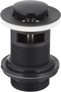 KFA korek klik-klak z przelewem, mały, czarny mat 660-354-81