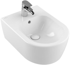 Villeroy & Boch Avento bidet wiszący 37x53cm, powłoka Ceramic Plus, kolor biały (Weiss alpin) 540500R1