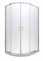 Besco MODERN kabina prysznicowa asymetryczna 100 x 80 x 185 cm szkło przejrzyste BSCKPAMOD10080185SP