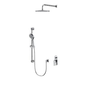 zestaw podtynkowy Cersanit Moduo S952-011 z deszczownicą Slim 25cm, kolor chrom