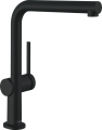 Hansgrohe Talis M54 Bateria kuchenna, czarny mat, 72840670
