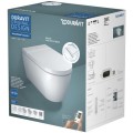 Miska WC wisząca z funkcją mycia Duravit Sensowash Starck F Lite, kolor biały 650001012004310