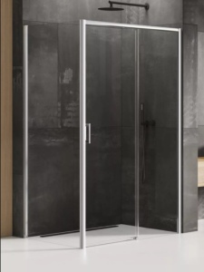 New Trendy Prime kabina prostokątna 130x90x200 drzwi przesuwne, wersja prawa, profil chrom D-0305A/D-0124B