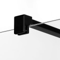 New Trendy New Soleo Black kabina prysznicowa walk-in 80x195 profil czarny, K-0780