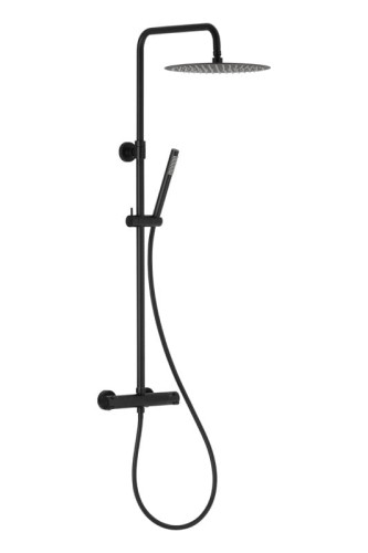 KFA Armatura Moza Black Premium 5736-920-81 zestaw natryskowy termostatyczny, kolor czarny