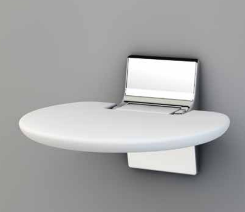 Novellini siedzisko z antybakteryjnego tworzywa Eva kolor biały SED01FM-A w Topsanit.pl