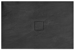 Rea Stone Black brodzik kamienny 90x120 cm, kolor czarny REA-K9603