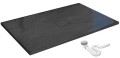 Rea Stone Black brodzik kamienny 90x120 cm, kolor czarny REA-K9603